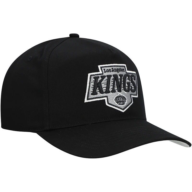 Men's '47 Black Los Angeles Kings Primary Hitch Adjustable Hat