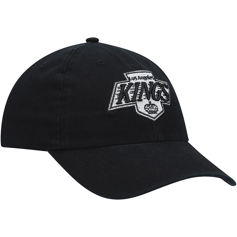Casquette réglable '47 Black Los Angeles Kings Team Clean Up pour homme