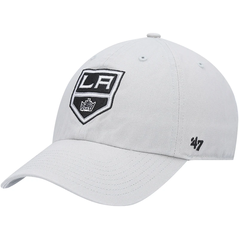 Casquette réglable Clean Up Los Angeles Kings '47 grise pour homme