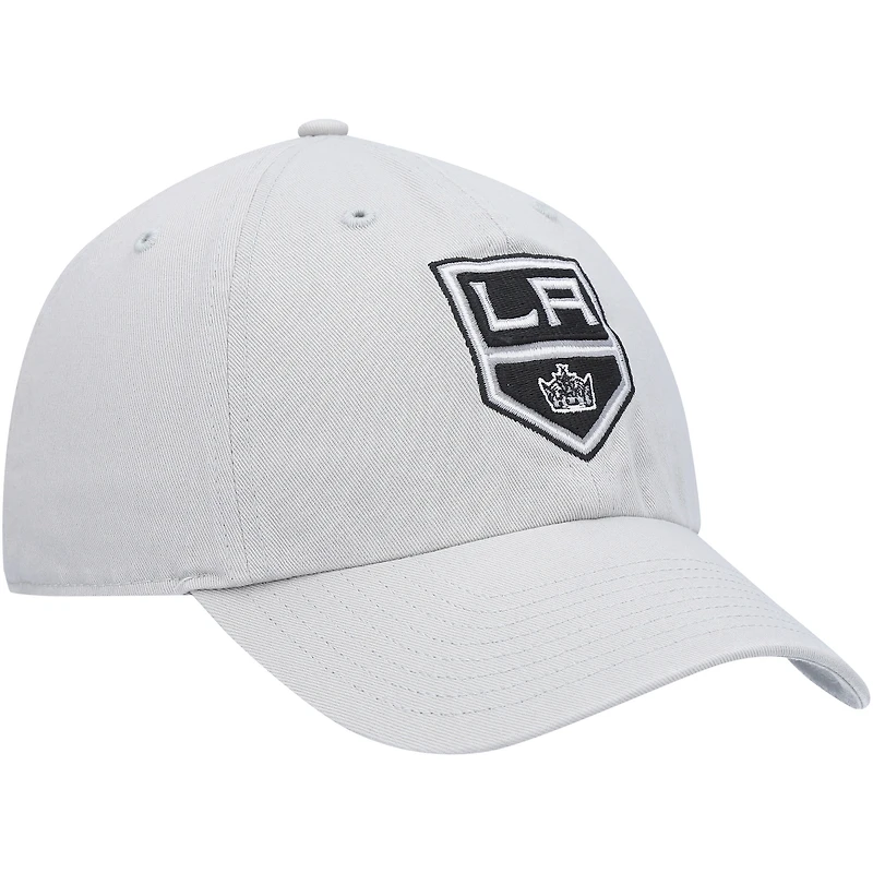 Men's '47 Gray Los Angeles Kings Clean Up Adjustable Hat