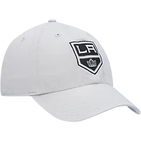 Men's '47 Gray Los Angeles Kings Clean Up Adjustable Hat