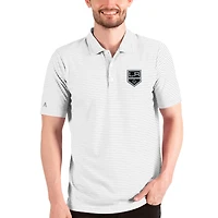 Men's Antigua White Los Angeles Kings Esteem Polo