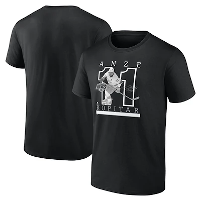 Men's Anze Kopitar Black Los Angeles Kings Player Show T-Shirt