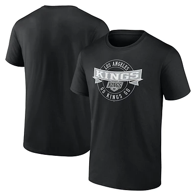 Men's  Black Los Angeles Kings Honor Circle T-Shirt