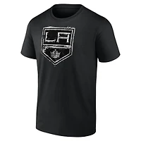Men's  Black Los Angeles Kings Iced Out T-Shirt