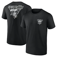 Men's  Black Los Angeles Kings Net Slap T-Shirt