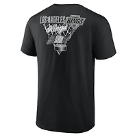 Men's  Black Los Angeles Kings Net Slap T-Shirt