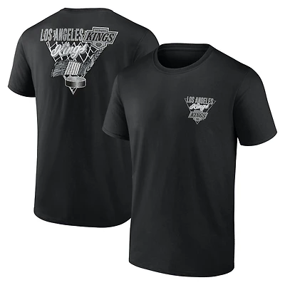 Men's  Black Los Angeles Kings Net Slap T-Shirt