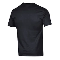 Men's Champion Black Los Angeles Kings Helmet T-Shirt