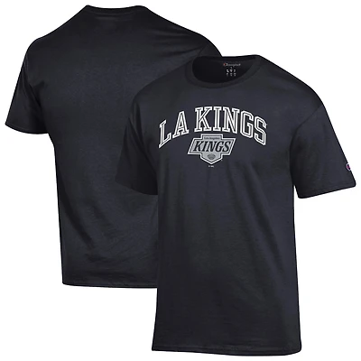 T-shirt noir avec logo principal des Kings de Los Angeles pour homme
