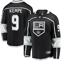 Fanatics pour hommes Adrian Kempe noir Los Angeles Kings Home Premier Breakaway Player Maillot