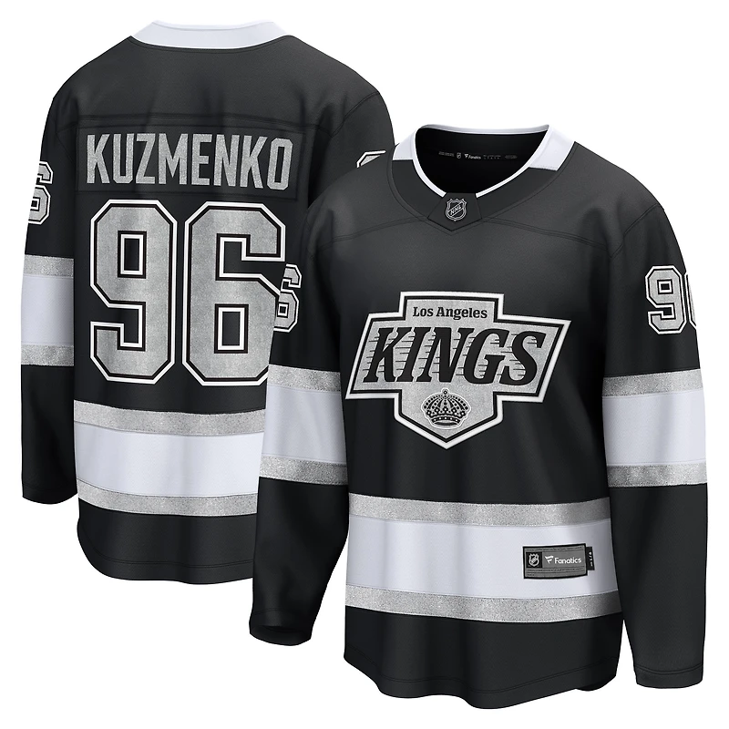 Men's Fanatics Andrei Kuzmenko Black Los Angeles Kings Home Breakaway Jersey