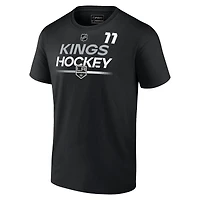 Men's Fanatics Anze Kopitar Black Los Angeles Kings Authentic Pro Prime Name & Number T-Shirt