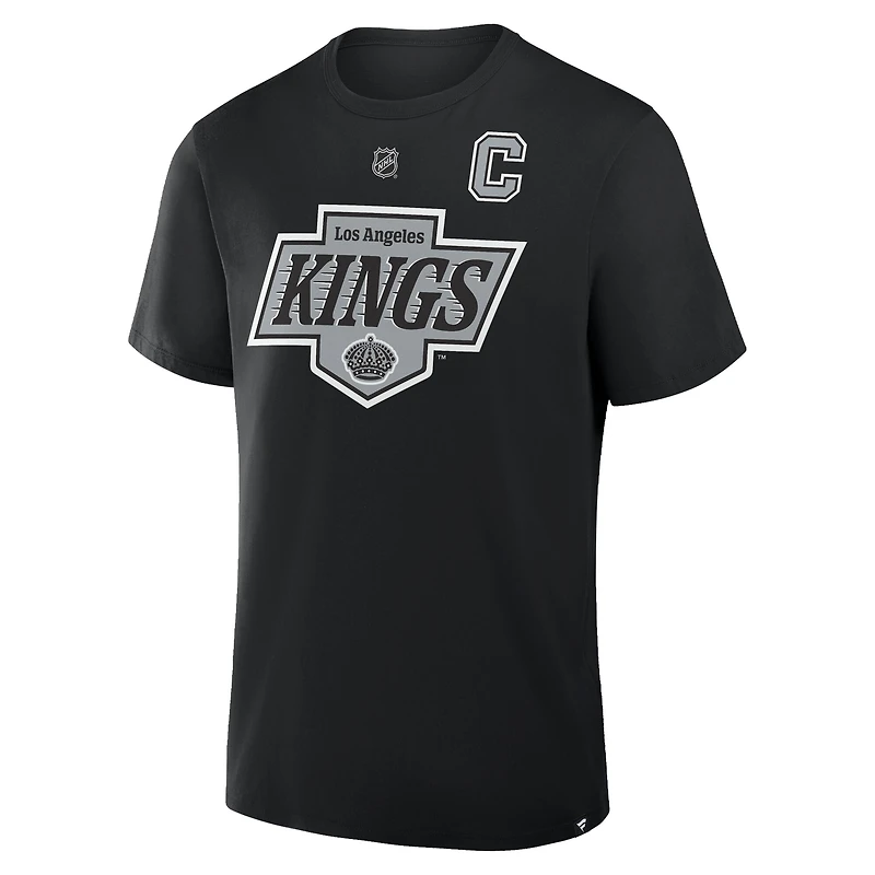 T-shirt Fanatics Anze Kopitar pour homme, noir, authentique