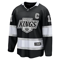 Maillot Fanatics Anze Kopitar noir pour homme des Los Angeles Kings, domicile Premier Breakaway Player