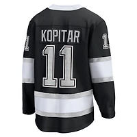 Maillot Fanatics Anze Kopitar noir pour homme des Los Angeles Kings, domicile Premier Breakaway Player