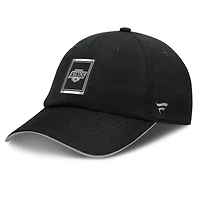 Casquette ajustable Fanatics pour homme en ripstop authentique Los Angeles Kings noir/argent