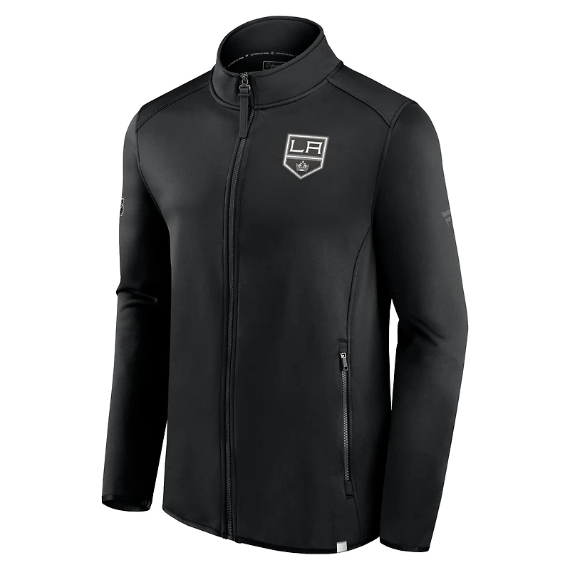 Men's Fanatics  Black Los Angeles Kings Authentic Pro Full-Zip Jacket