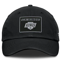 Casquette ajustable authentique Pro Prime des Los Angeles Kings Fanatics pour homme, noire