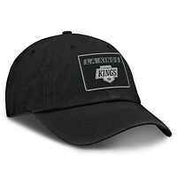 Casquette ajustable authentique Pro Prime des Los Angeles Kings Fanatics pour homme, noire