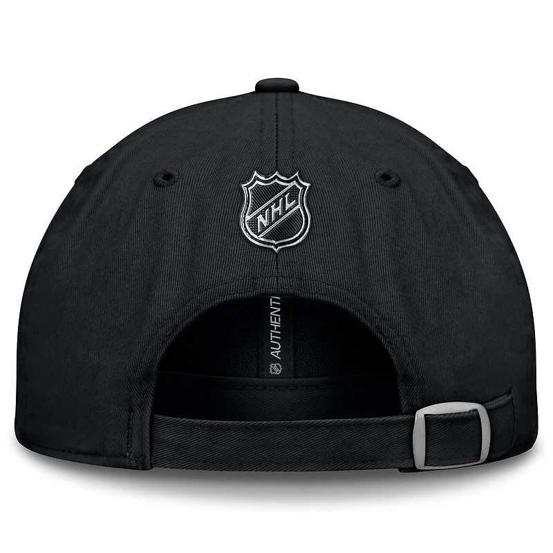 Casquette ajustable authentique Pro Prime des Los Angeles Kings Fanatics pour homme, noire