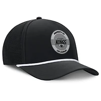 Men's Fanatics Black Los Angeles Kings Authentic Pro Rink Adjustable Hat