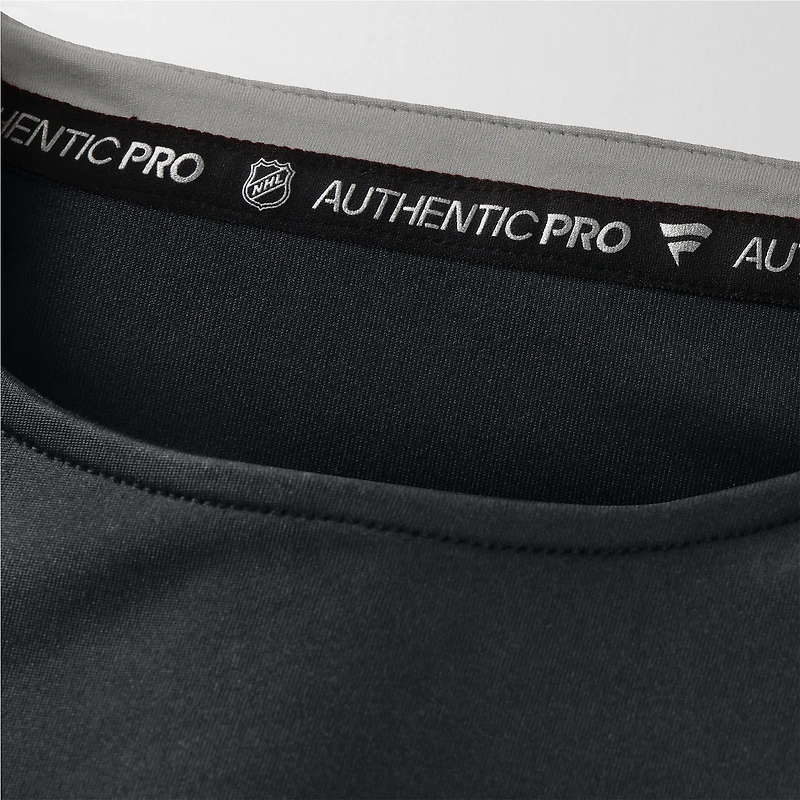 Men's Fanatics Black Los Angeles Kings Authentic Pro Rink Tech Long Sleeve T-Shirt