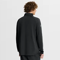 Men's Fanatics Black Los Angeles Kings Authentic Pro Rink Training Quarter-Zip Pullover