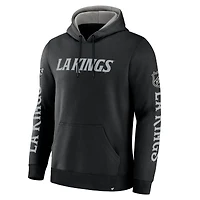 Men's Fanatics Black Los Angeles Kings Big City Legacy Fleece Pullover Hoodie