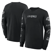 Men's Fanatics Black Los Angeles Kings Boxed Legacy Long Sleeve T-Shirt