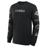 Men's Fanatics Black Los Angeles Kings Boxed Legacy Long Sleeve T-Shirt