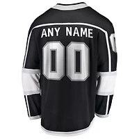 Men's Fanatics Black Los Angeles Kings Breakaway - Custom Jersey