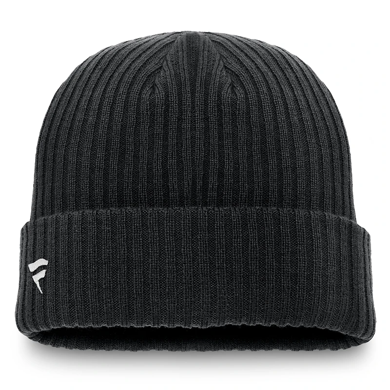 Men's Fanatics Black Los Angeles Kings Component Cuffed Knit Hat