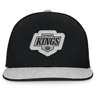 Casquette snapback Loden Fundamentals des Los Angeles Kings Fanatics pour homme, noire