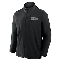 Veste polaire entièrement zippée Fanatics noire Los Angeles Kings Home Ice pour homme
