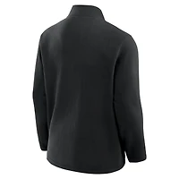 Men's Fanatics Black Los Angeles Kings Home Ice Fleece Full-Zip Jacket