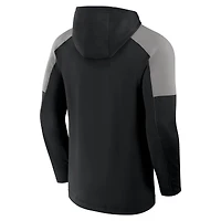 Men's Fanatics Black Los Angeles Kings Meta Game Transitional Pullover Hoodie