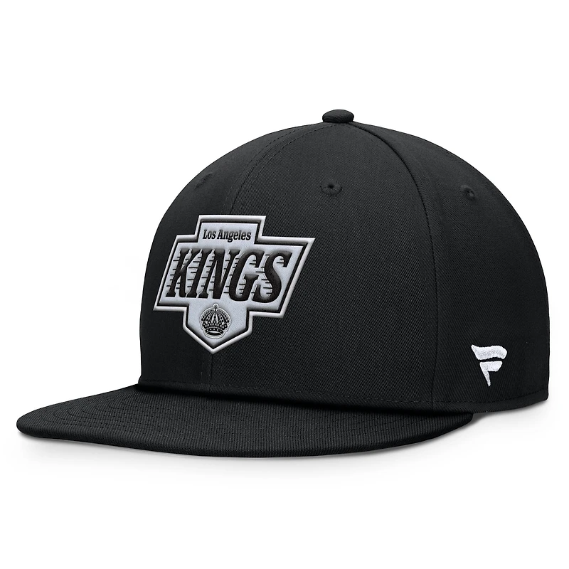 Men's Fanatics Black Los Angeles Kings Primary Logo Snapback Hat