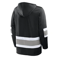 Sweat à capuche polaire noir Fanatics Los Angeles Kings Prime Time pour homme