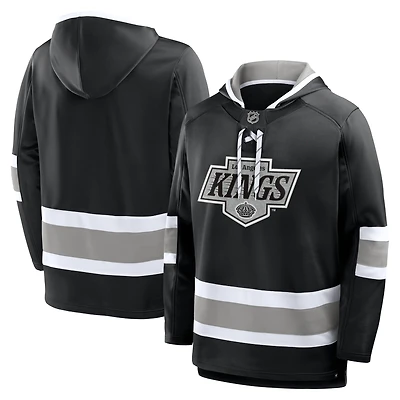 Men's Fanatics Black Los Angeles Kings Prime Time Fleece Hoodie
