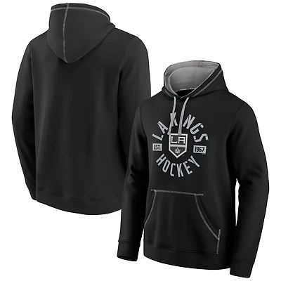 Men's Fanatics Black Los Angeles Kings Score Pullover Hoodie