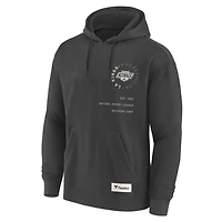 Men's Fanatics Charcoal Los Angeles Kings Future Ground Info Pullover Hoodie