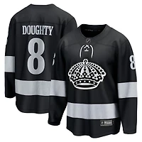 Men's Fanatics Drew Doughty Black Los Angeles Kings Alternate Breakaway Jersey