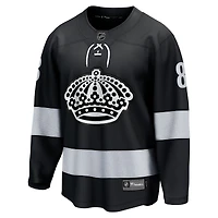 Maillot Alternate Breakaway noir des Kings de Los Angeles pour hommes Drew Doughty Fanatics