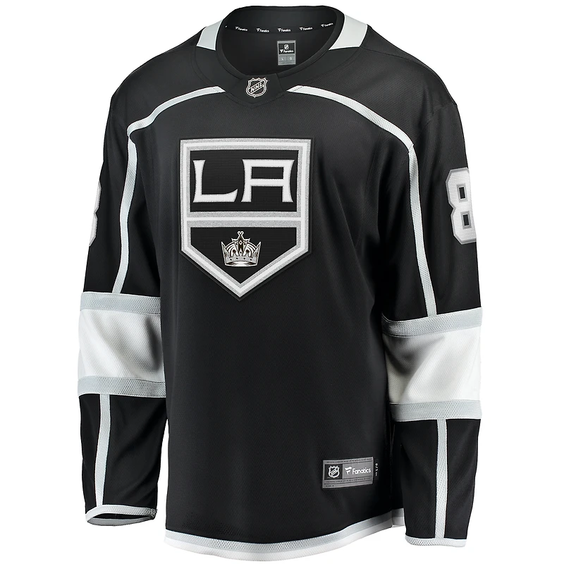Fanatics Drew Doughty pour hommes, maillot noir des Los Angeles Kings Home Breakaway