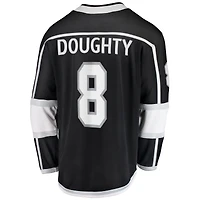 Fanatics Drew Doughty pour hommes, maillot noir des Los Angeles Kings Home Breakaway