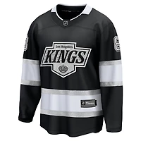 Maillot de joueur à domicile Premier Breakaway Los Angeles Kings noir Drew Doughty Fanatics pour homme