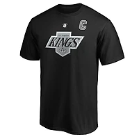 T-shirt noir avec nom et numéro de joueur retraité Fanatics Luc Robitaille des Kings Los Angeles pour hommes