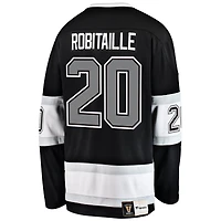 Fanatics pour hommes Luc Robitaille Noir Los Angeles Kings Premier Breakaway Maillot de joueur retraité
