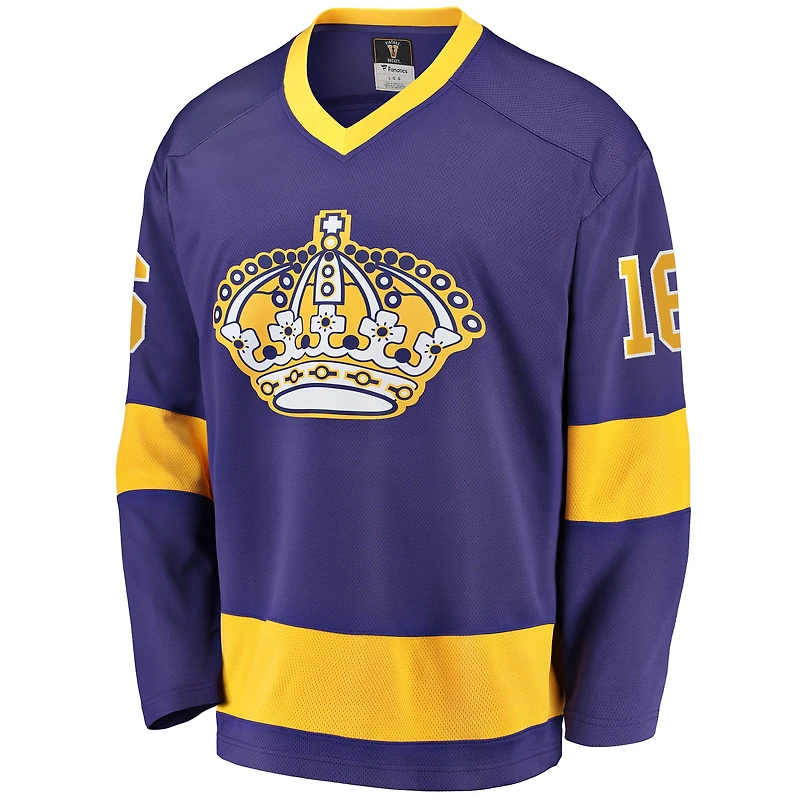 Men's Fanatics Marcel Dionne Purple Los Angeles Kings Premier Breakaway Retired Player Jersey